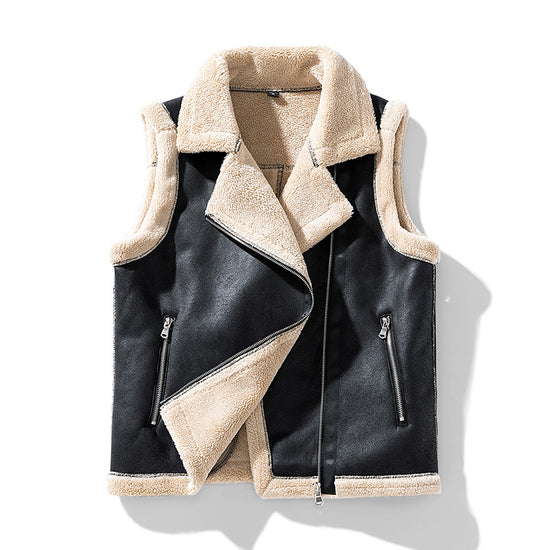 Lambswool Vest Coat Men&