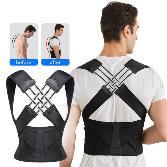 Adjustable Posture Corrector Back Support Belt – Spine Alignment & Back Pain Relief