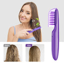Electric Detangling Hair Brush with Scalp Massage – Cordless Hair Detangler for Wet & Dry Hair