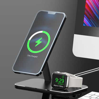 Alloy Desktop Charging Stand for Watch & Data Cable Storage