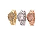Exquisite Rhinestone Quartz Wrist Watch – Luxury Fashion Watch for Men & Women