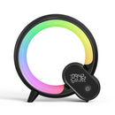 Smart Sunrise Alarm Clock with Bluetooth Speaker, White Noise & RGB Ambient Lighs