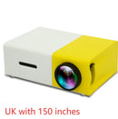 YG300 Mini Projector – Portable HD LED Home Theater Projector with HDMI & USB
