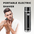 Mini Electric Shaver for Men – Portable Rechargeable Rotary Shaver
