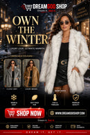 Winter Coat Warm Lapel Long Fluffy Faux Fur Coat Women Loose Long Sleeve Jacket Outerwear Clothing