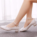 Lace Bridal Shoes Women