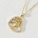 Tree of Life Rhinestone Necklace for Women – Elegant Pendant Jewelry Gift