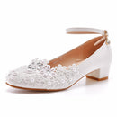 Lace Bridal Shoes Women