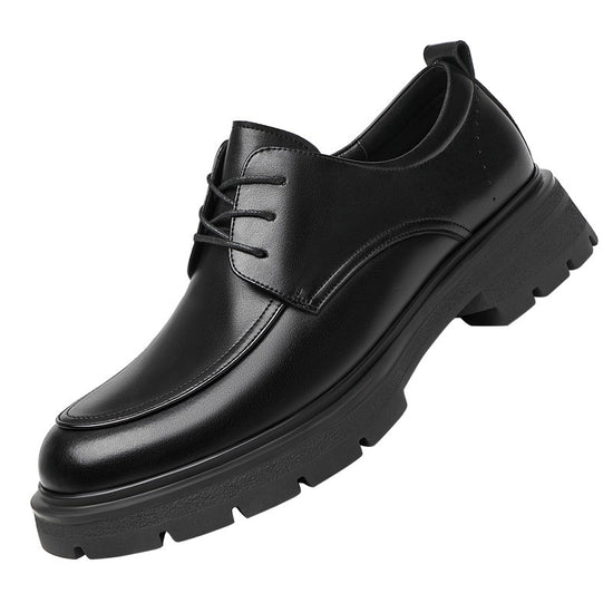 Height Increasing Insole Business Formal Wear Leather Shoes