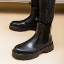 Martin Boots Men's Leather High-top Leather Shoes