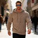 Men’s Winter Fleece Hoodie – Warm Plush Hooded Sweatshirt Casual Pullover