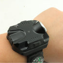 Outdoor LED Rechargeable Wrist Watch Light – Waterproof Camping & Hiking Flashlight