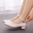 Lace Bridal Shoes Women