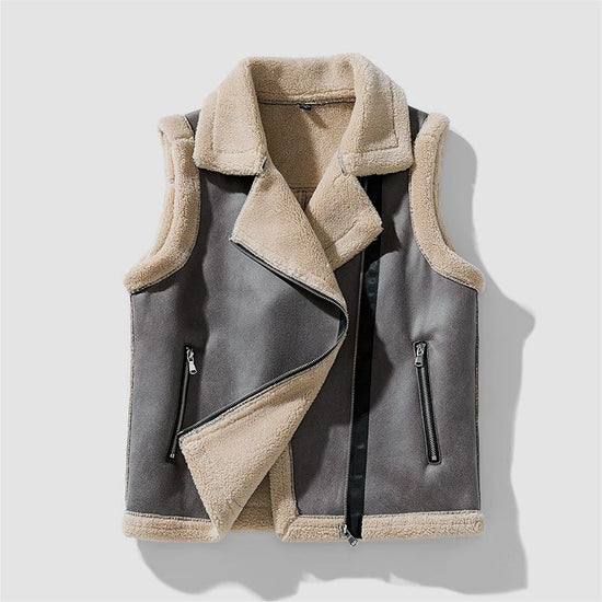 Lambswool Vest Coat Men&