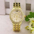 Exquisite Rhinestone Quartz Wrist Watch – Luxury Fashion Watch for Men & Women