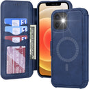 Magnetic Flip Card Phone Case for iPhone 12 Series