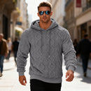 Men’s Winter Fleece Hoodie – Warm Plush Hooded Sweatshirt Casual Pullover