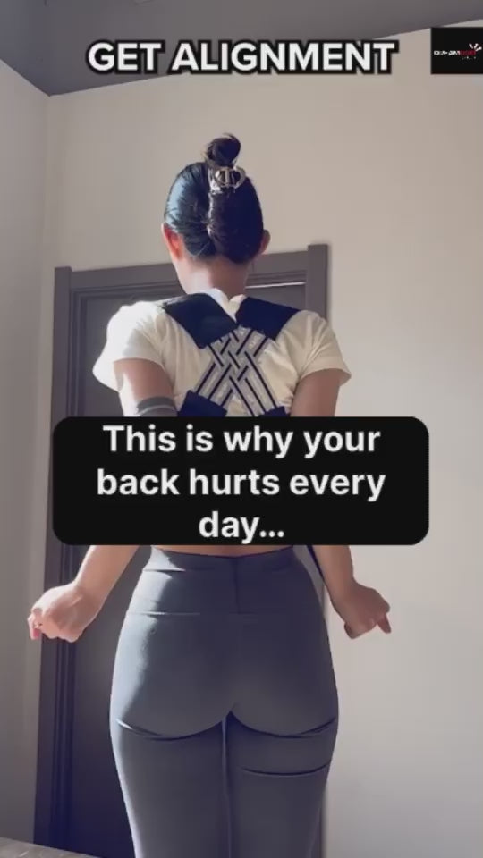 Adjustable Posture Corrector Back Support Belt – Spine Alignment & Back Pain Relief